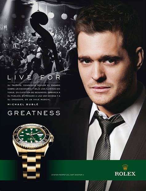 rolex campaign|Rolex watch advertisement.